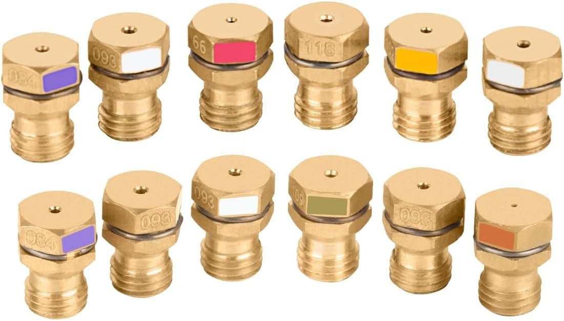 LPG Gas Conversion Nozzle Set